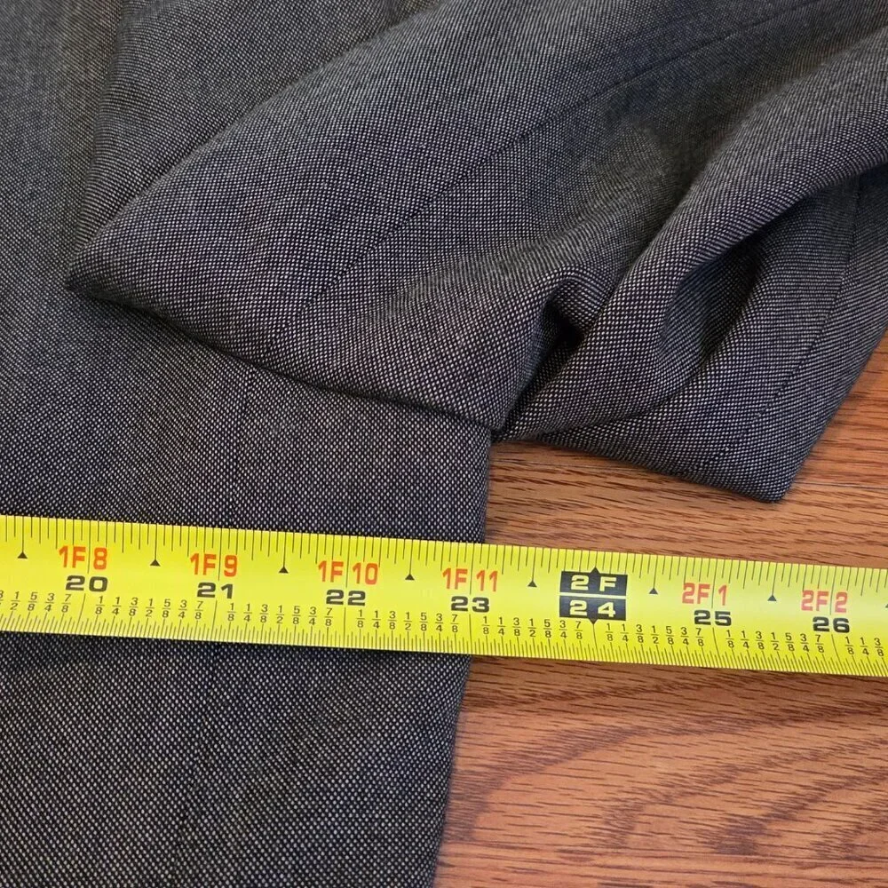Vintage Claiborne Men's Blazer Sport Coat 44R Dusty Brown 3 Button 1990s Suit